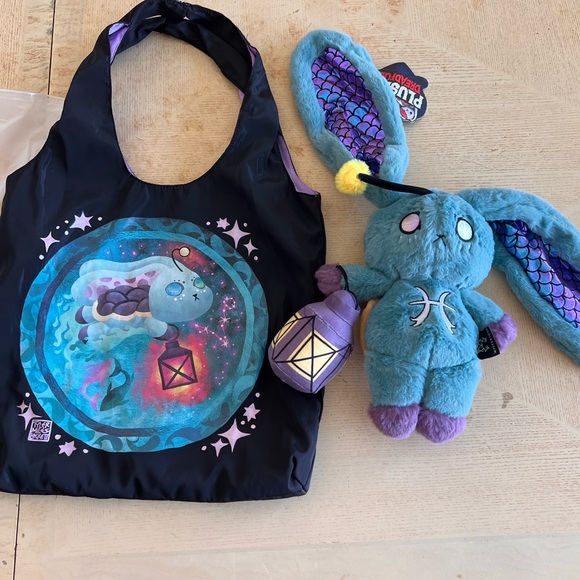 Plushie Dreadfuls - Pisces Rabbit - Plush Stuffed Rabbit new - Picture 4 of 12